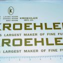 Structo Kroehler Furniture Semi Sticker Set Main Image