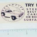 Tru Scale Touch Steering Roof Sticker Main Image