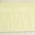 Structo Ride On Fire Chief Jeep Sticker Set Main Image