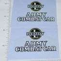 Pair Buddy L Wood Army Combat Car Replacement Stickers Main Image