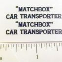 Matchbox #A-2A Car Transporter Sticker Pair Main Image