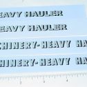 All American Heavy Hauler Semi Trailer 2 Pair Stickers Set Main Image