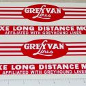 Wyandotte Grey Van Lines (red) Semi Sticker Set Main Image