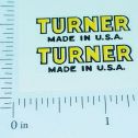 Pair Turner Toys Small Text Logo Replacement Stickers Main Image