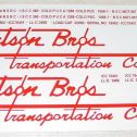 Smith Miller Watson Bros Semi Truck Sticker Set Main Image