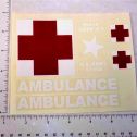 Nylint Army Ambulance Truck Sticker Set Main Image