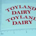 Pair Girard Toyland Dairy Tanker Sticker Set GI-001R Main Image
