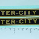 Pair Steelcraft Large Inter City Bus Stickers Main Image