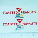 Pair Buddy L Tom's Peanuts Delivery Van Stickers Main Image
