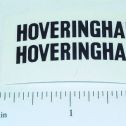Pair Matchbox 17D Hoveringham Tipper Truck Stickers Main Image
