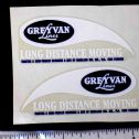 Vintage Grimland Toy Semi Truck Replacement Sticker Pair Main Image