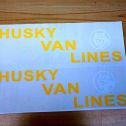 Pair Husky Van Lines Semi Truck Replacement Sticker Set Main Image
