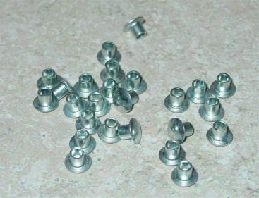 25 Semi Tubular 1/8" by 1/8" Tonka Rivets Main Image