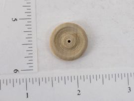 Hubley 3/4" Wood Replacement Wheel/Tire Toy Part