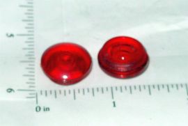 Doepke Fire Truck Red Plastic Pedestal Lens (threaded) Toy Part