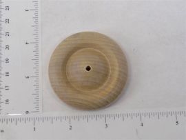 Marx 2.25" Wood Replacement Wheel/Tire Toy Part