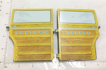Wyandotte Toytown Estate Wagon Pressed Steel Side Door Replacements L&R Main Image