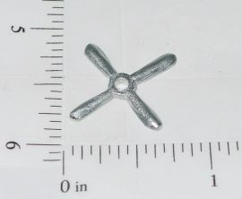 Four Blade 1" diameter Replacement Cast Toy Propeller