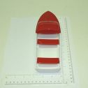 Tonka White Plastic Rowboat Accessory Replacement Toy Part Alternate View 1