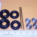 Cox Thimble Drome Special Pusher Wheel/Tire/Axle Replacement Part Set Main Image