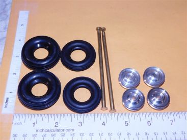Cox Thimble Drome Special Pusher Wheel/Tire/Axle Replacement Part Set Main Image Cox Thimble Drome Special Pusher Wheel/Tire/Axle Replacement Part Set Main Image