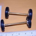 Cox Thimble Drome Special Pusher Wheel/Tire/Axle Replacement Part Set Alternate View 3