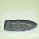 Tonka Gray Plastic Rowboat Accessory Replacement Toy Part Main Image