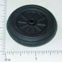 Wyandotte Black Rubber Simulated Spoke Wheel/Tire Replacement Part Main Image