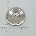Single Zinc Plated Tonka Solid Hubcap Toy Parts Alternate View 2