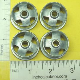 Smith Miller Single 4 Spoke Cast Replacement Wheel Part