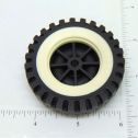 Single Tonka Plastic Wheels/Inserts Replacement Toy Parts Alternate View 1