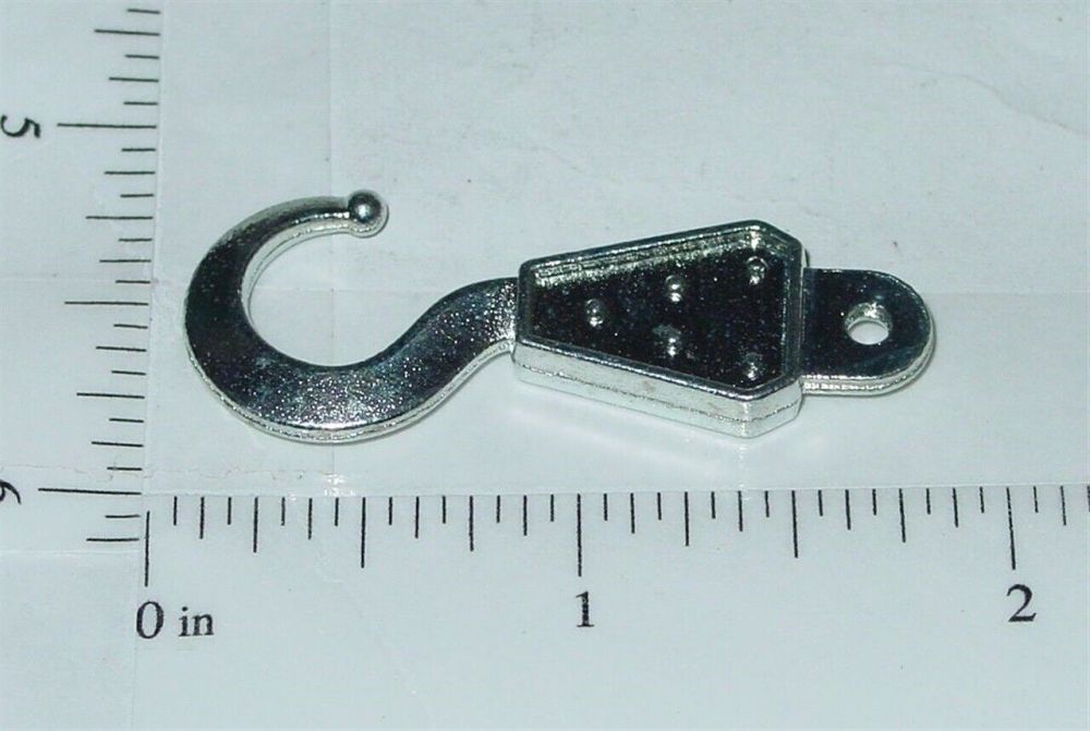Chrome Plated Alloy Cast Wrecker/Crane Hook Toy Part 2 - Toy Parts -  Gasoline Alley Toys