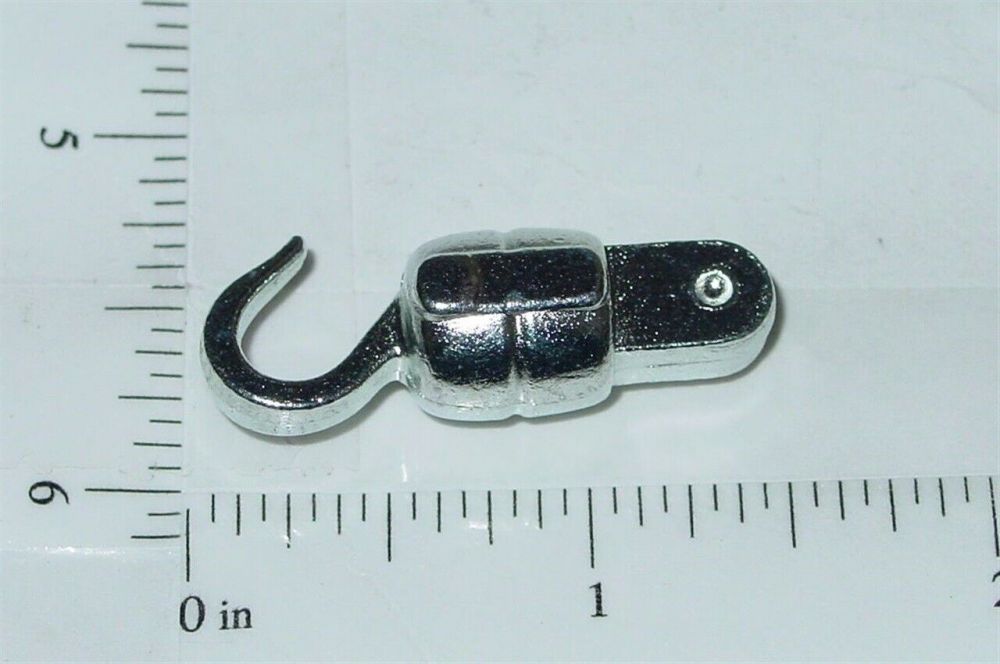 Chrome Plated Alloy Cast Wrecker/Crane Hook Toy Part 3 - Toy Parts -  Gasoline Alley Toys