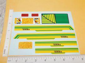 Mini Tonka Van and Camper Toys Replacement Sticker Set