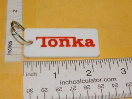 Tonka Custom 3D Printed Plastic Keychain/Zipper Pull Logo Item