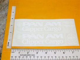 Buddy L Pan Am Clipper Cargo Small Semi Truck Replacement Sticker Set