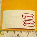 Tiny Tonka Carnation Milk Tanker Truck Replacement Sticker Set Alternate View 1