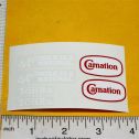 Tiny Tonka Carnation Milk Tanker Truck Replacement Sticker Set Main Image