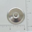 Single Zinc Plated Tonka Solid Hubcap Toy Parts Alternate View 1