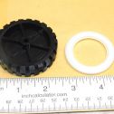Structo 3D Printed Plastic Replacement Wheel & Whitewall Toy Part Alternate View 2