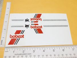Ertl Bobcat Construction Chevy Blazer Replacement Sticker Set