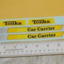 Tonka Turbine Car Carrier Replacement Sticker Set Main Image