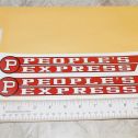 Buckeye People's Drug Stores Private Label Semi Sticker Set Pair Main Image
