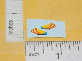 Pair Superfast Matchbox #23 Volkswagen Camper Van Stickers