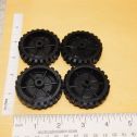 Set 4 Structo 3D Printed Plastic Replacement Wheel & Insert Toy Parts Alternate View 2