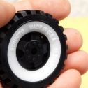 Structo 3D Printed Plastic Replacement Wheel & Whitewall Toy Part Alternate View 1