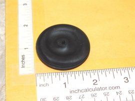 Tonka Custom 3D Printed Black Plastic Tonka Lowboy Trailer Wheel