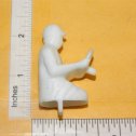 Processed Plastic 3D Printed 2 Pin Race Car Driver Replacement Toy Part Alternate View 2