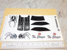Set Cox Thimble Drome Stinger Pinto Funny Car Stickers