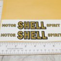 Pair Triang Shell Oil Tanker Delivery Truck Sticker Set Main Image